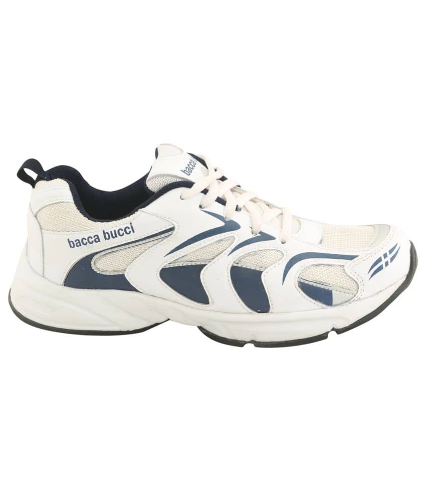bacca bucci white sports shoes