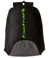 Fastrack Black Polyester Backpack