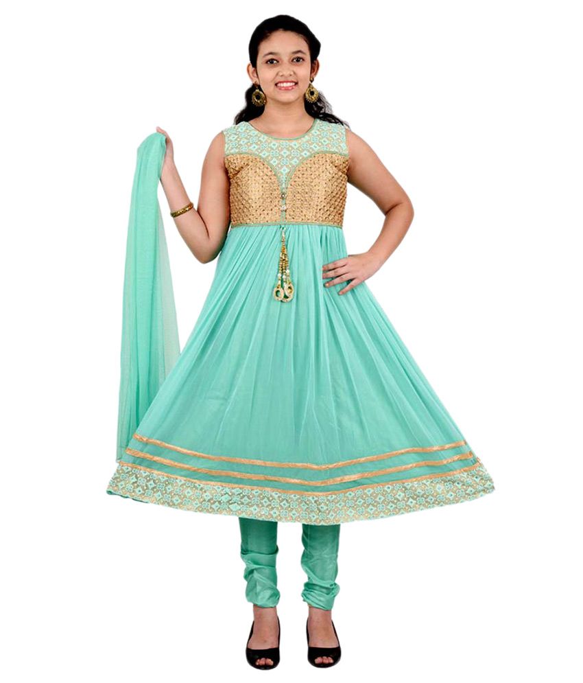 synthetic salwar suits online