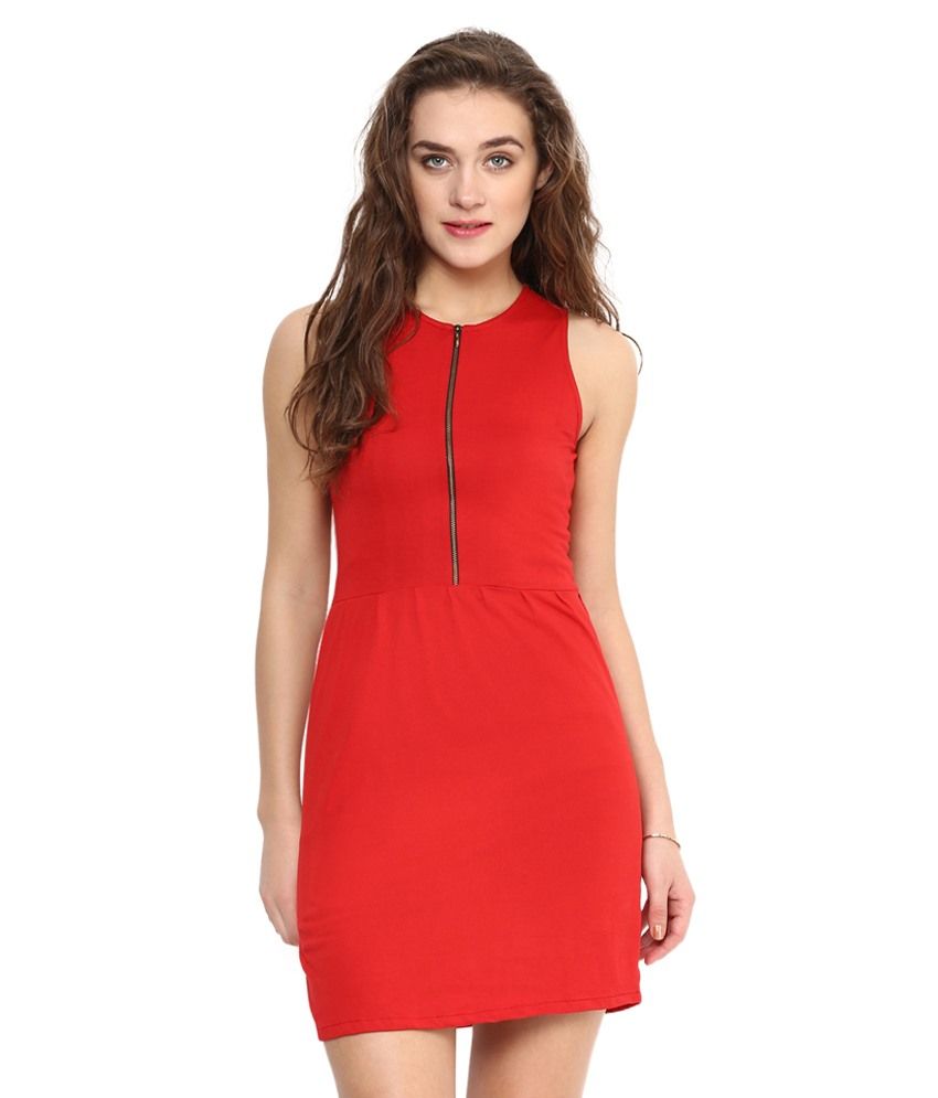 Uptownie Lite Red Cotton Dresses Buy Uptownie Lite Red Cotton Dresses