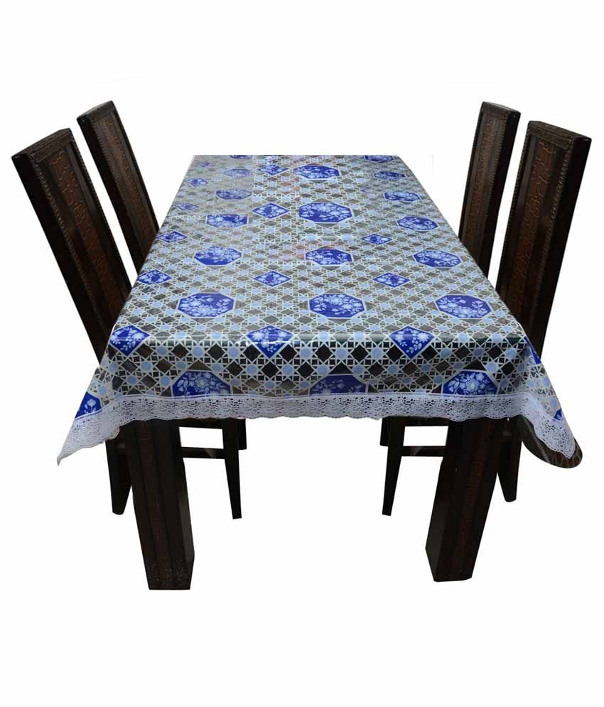 Decor Club Dining Table Cover Transpa Printed 6 Seater Decor Club Dining Table Cover Transpa Printed 6 Seater