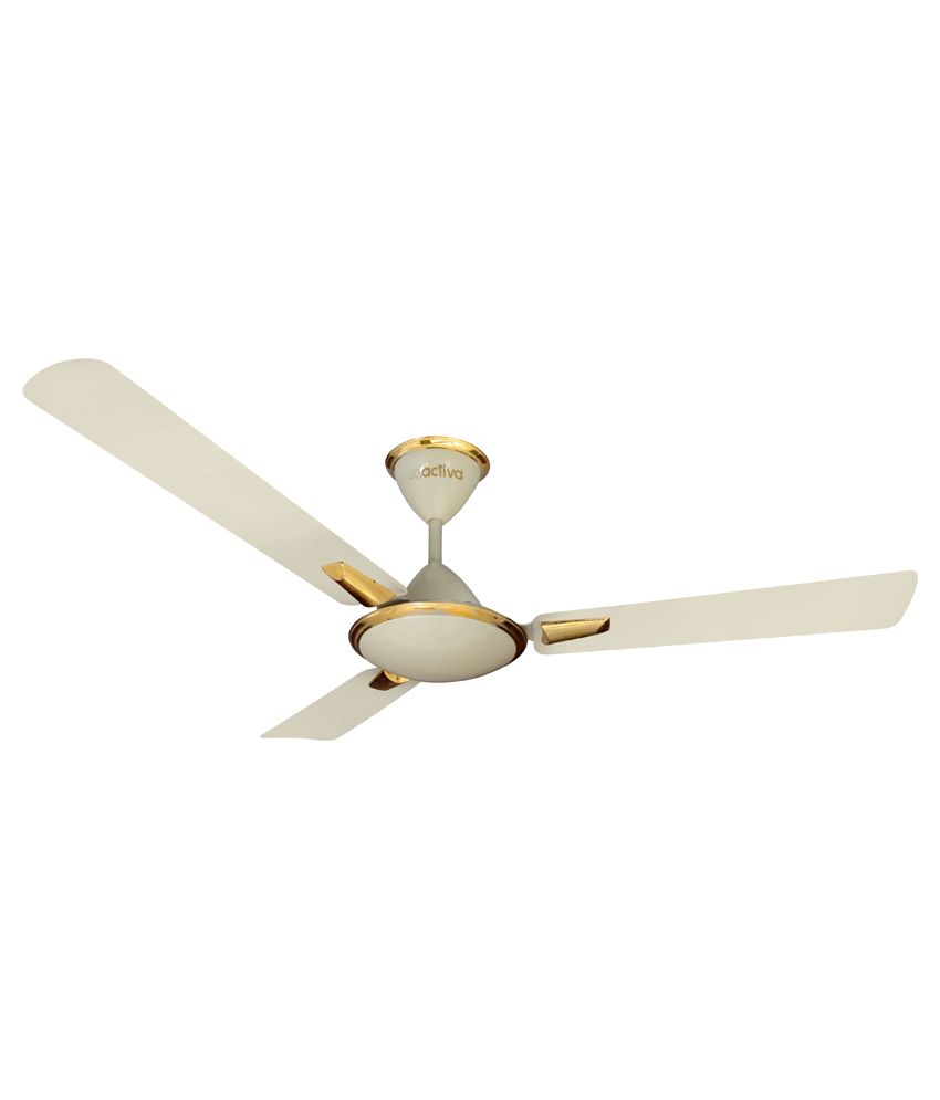 Activa 48 Ornet 5 Star Ceiling Fan Pearl Ivory Price In