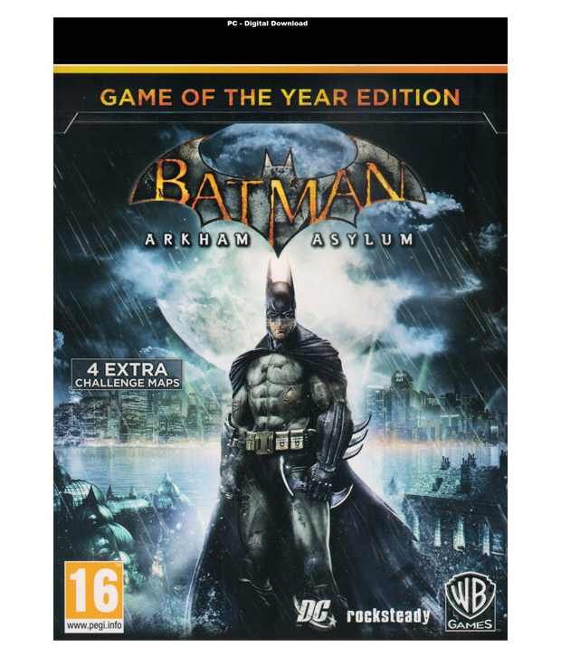 Buy Batman Arkham City Goty Pc Digital Download Code Online At Best Price In India Snapdeal