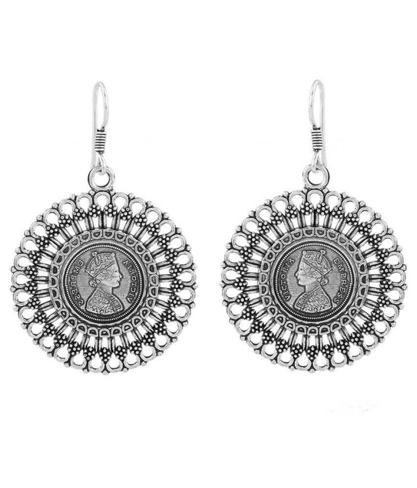 Silver German Earrings Silver German Earrings Online In India On Snapdeal