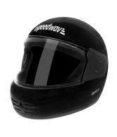 Speedwav Full Face ISI Mark Bike Riding Helmet- Black