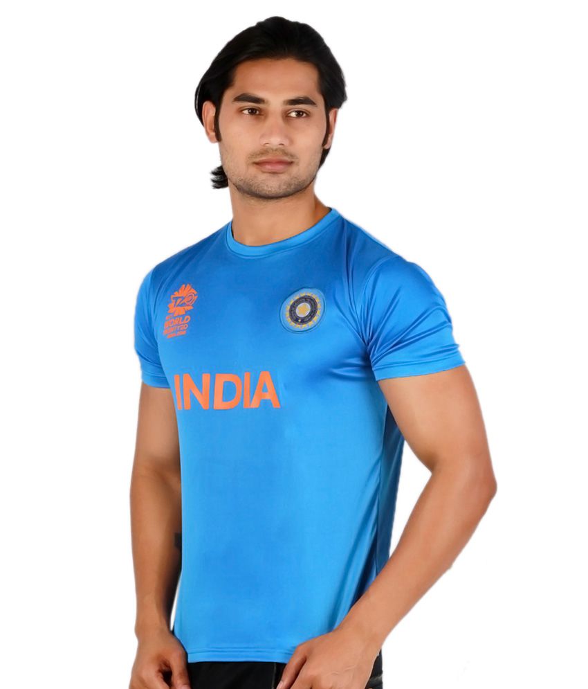 ICC World Twenty20 Blue Round Neck T Shirt - Buy ICC World Twenty20 ...