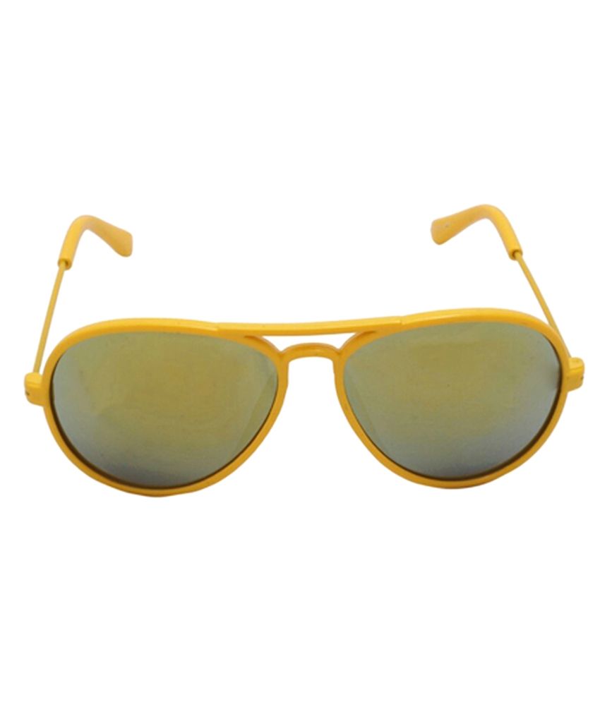 yellow aviator sunglasses india
