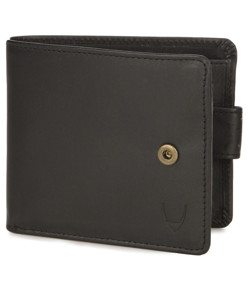 Hidesign 277 2020SB Black Leather Men's Bifold Wallet Buy Online at