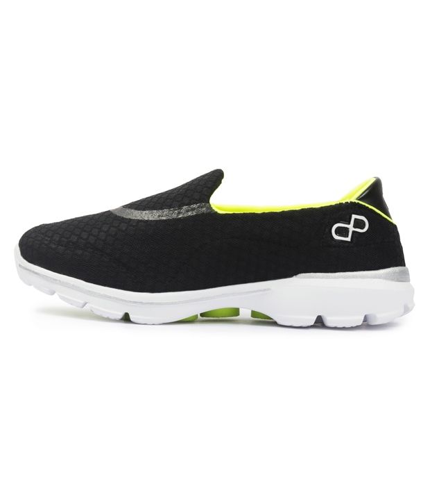 pure black casual shoes