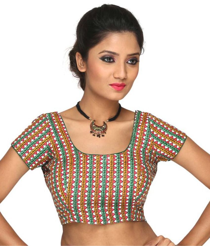 multi color readymade blouse