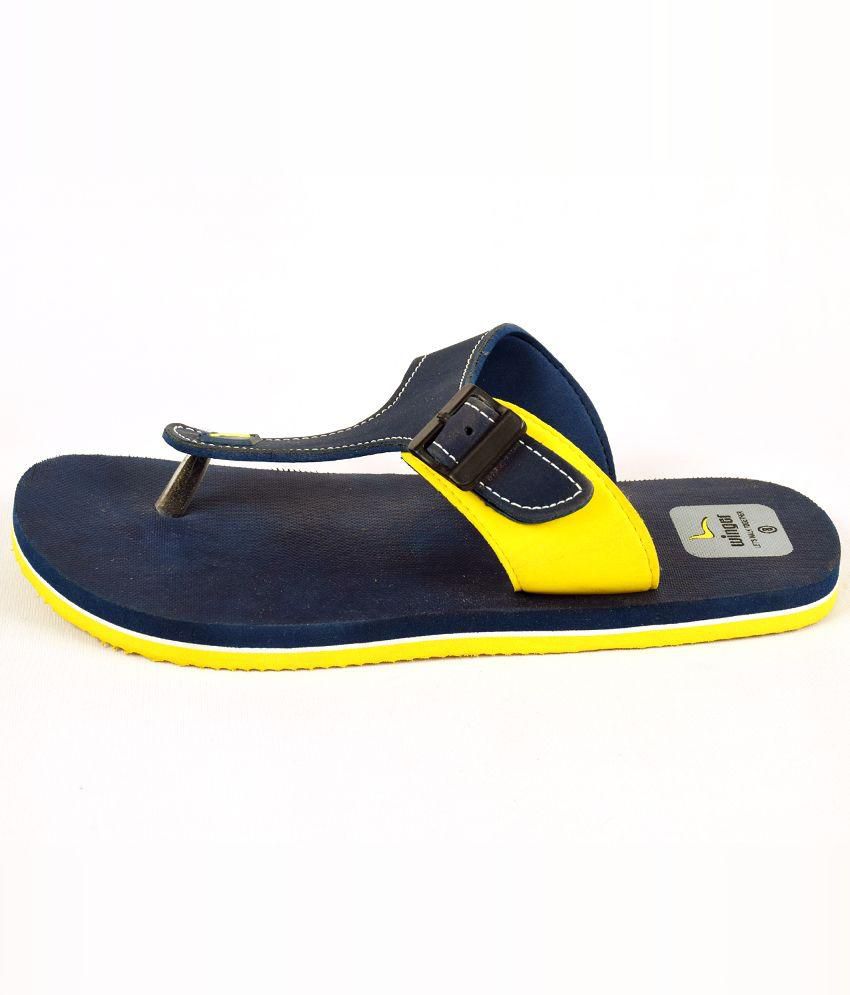 Buy Winger Navy Slippers Online at Snapdeal