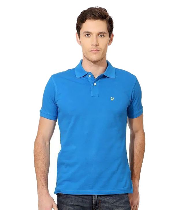 Allen Solly Blue Polo T Shirts - Buy Allen Solly Blue Polo T Shirts ...