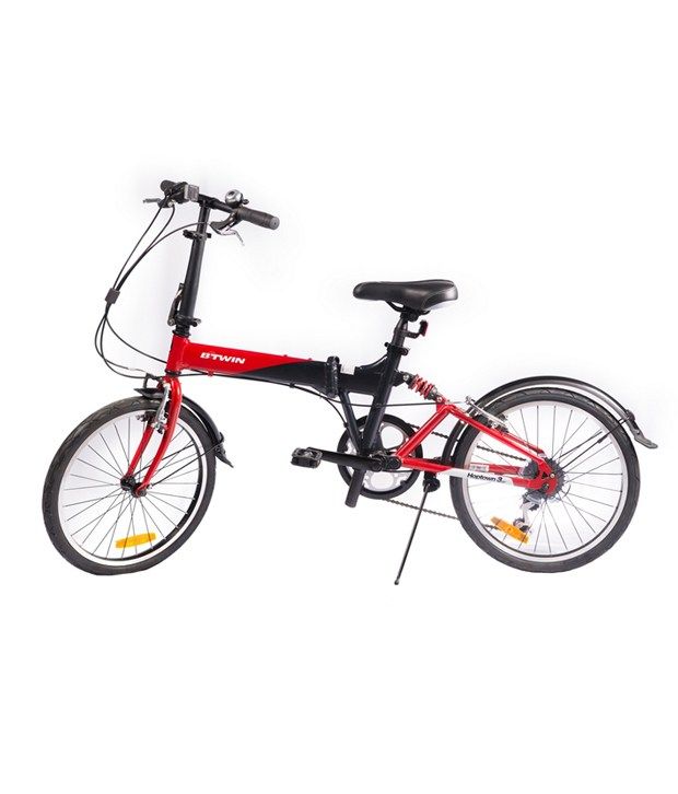 BTWIN Hoptown 3 Folding Cycle By Decathlon: Buy Online at Best Price on ...