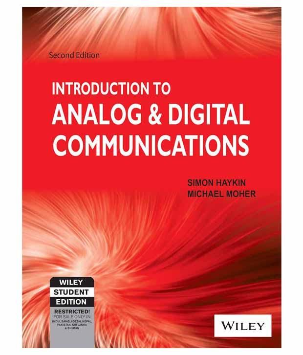 Introduction To Analog And Digital Communications Paperback - 