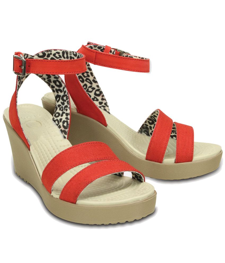 crocs with a heel