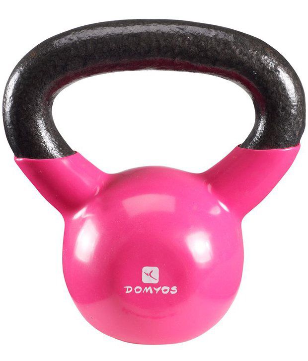 DOMYOS Pink Kettlebell - 4 Kg By 