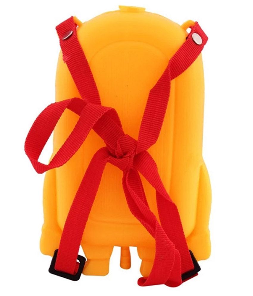 Kashish Toys Multicolour Plastic Water Pichkari Backpack Tank Squirter