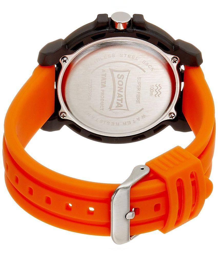 sonata 77033pp02 digital watch