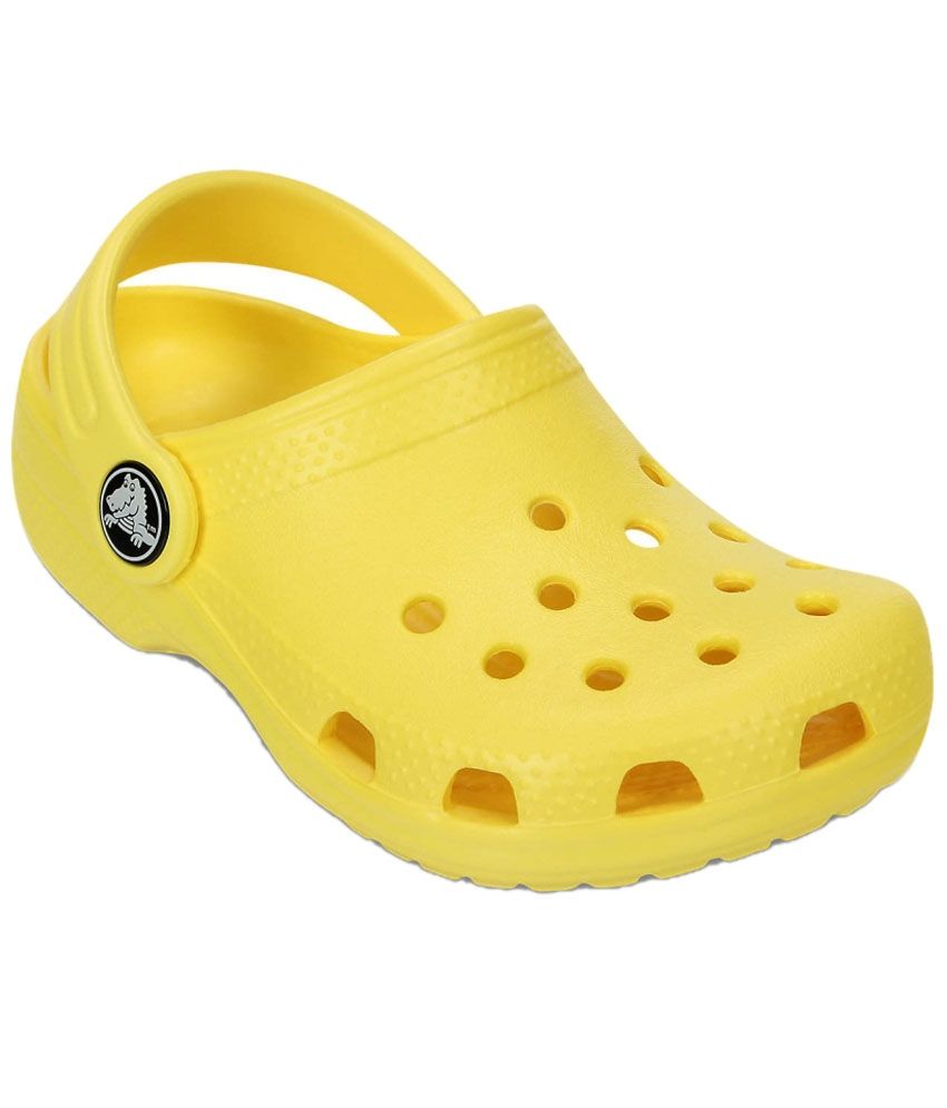 yellow croc wellies