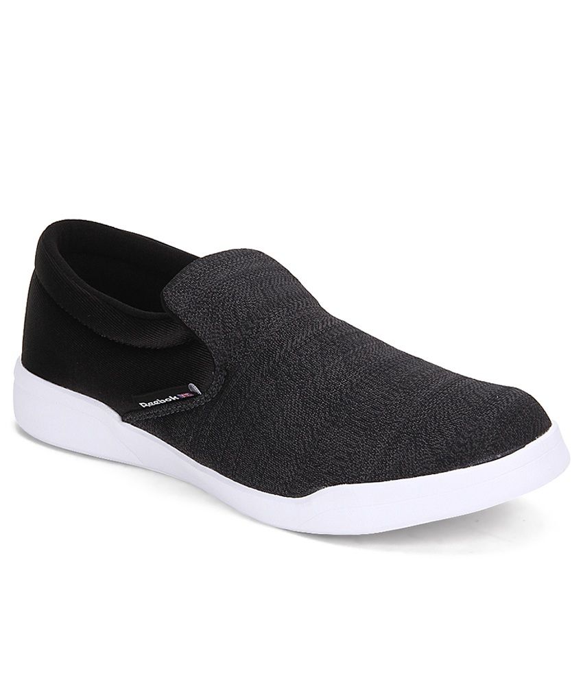 Reebok Black Slip-on Shoes - Buy Reebok Black Slip-on Shoes Online at ...