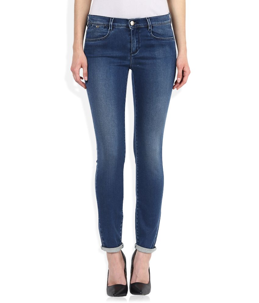 GAS Blue Sophie Skinny Fit Jeans - Buy GAS Blue Sophie Skinny Fit Jeans ...