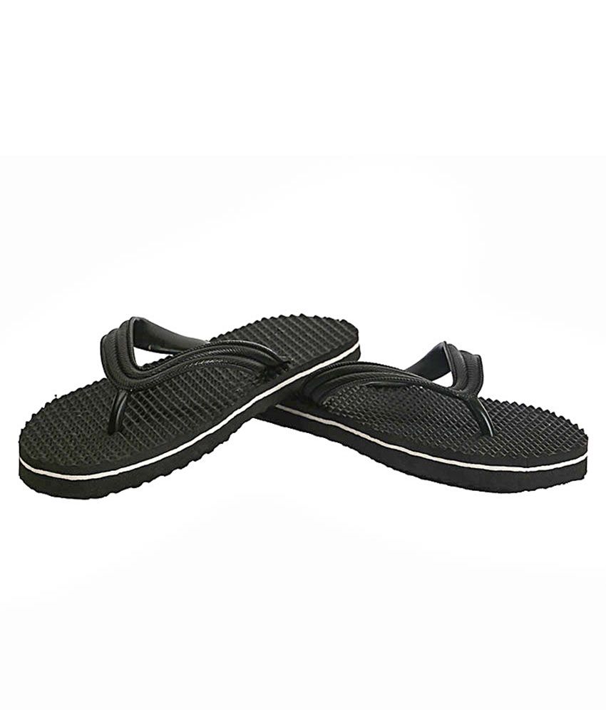 Ve Fine Black Slippers Price in India- Buy Ve Fine Black Slippers ...