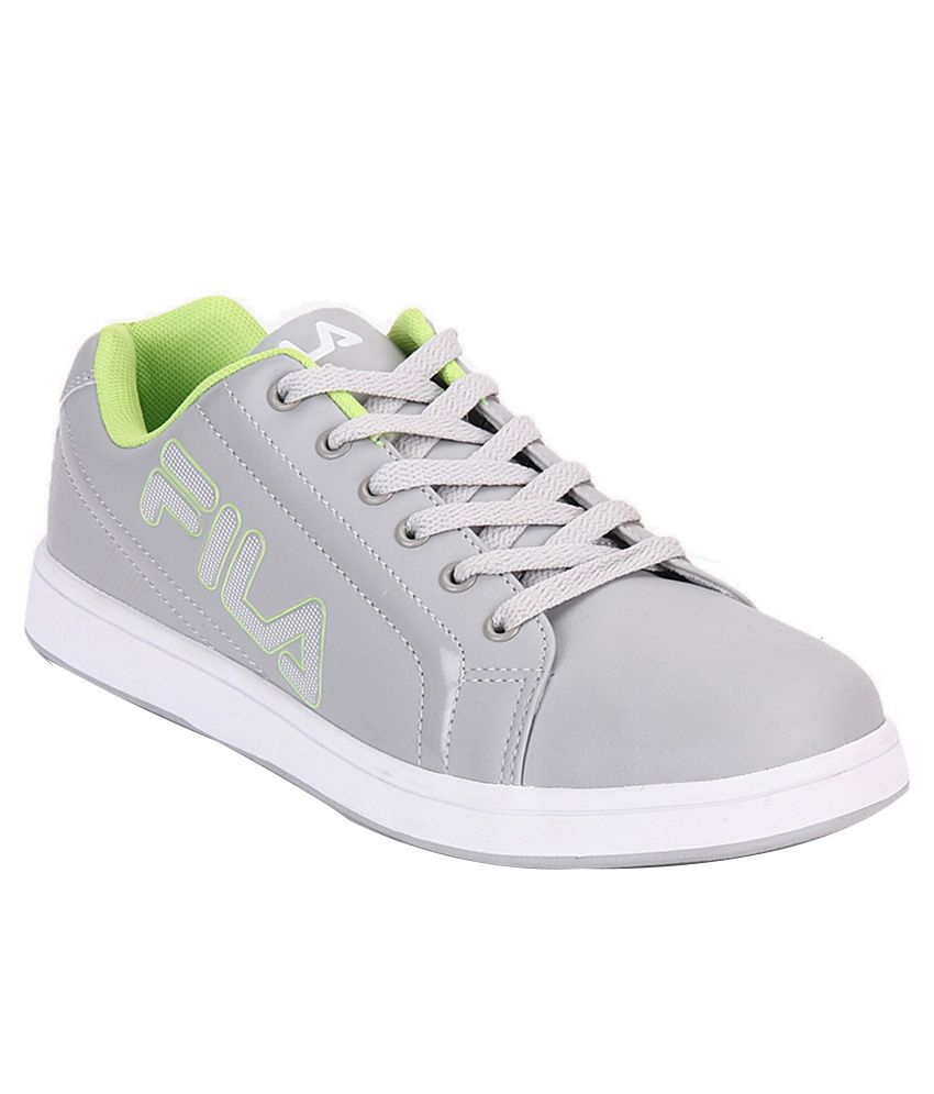 fila shoes grey colour