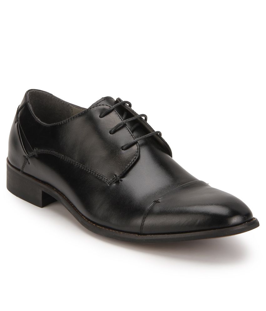 steve madden black formal shoes