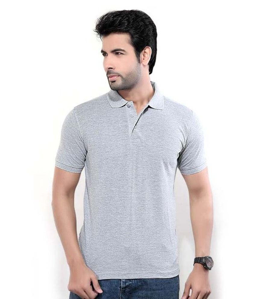     			Concepts Grey Polo T Shirts