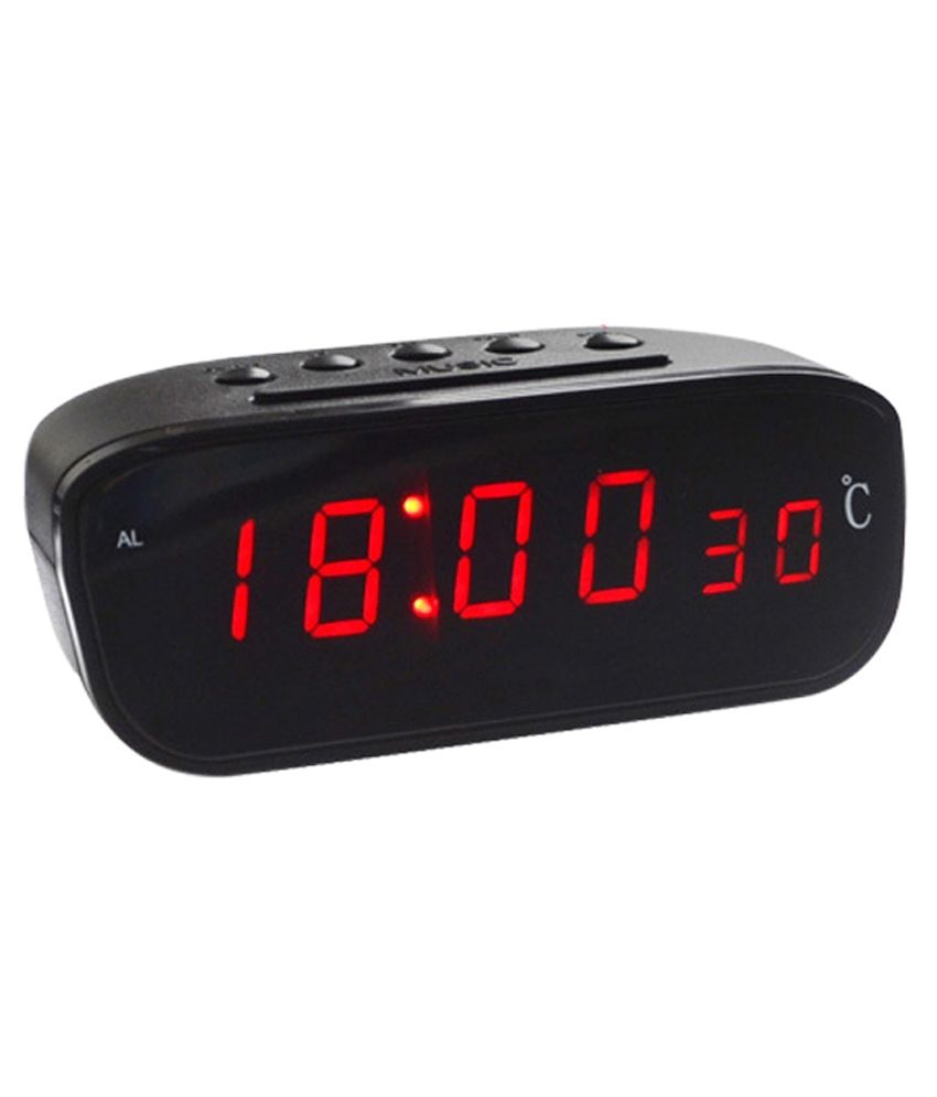 Speedwav VST-803C Car Dashboard Digital Red LED Clock-Honda City 