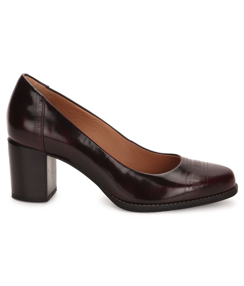 clarks block heels