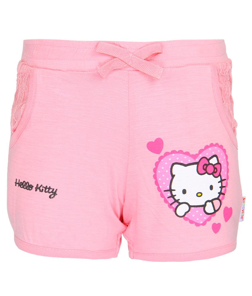 Hello Kitty Pink Printed Shorts Buy Hello Kitty Pink Printed Shorts