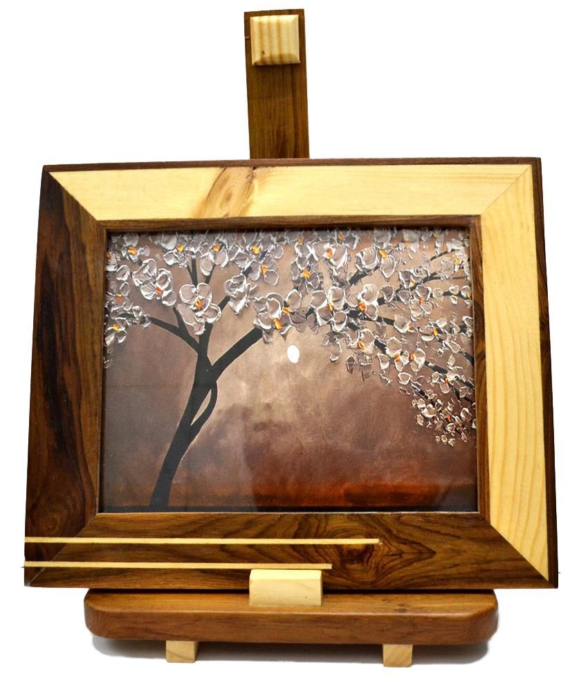 Just Frames Wood TableTop Brown Single Photo Frame Pack of 1 Buy