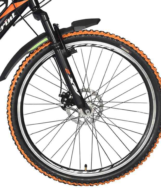hero gear cycle with double disk brake price