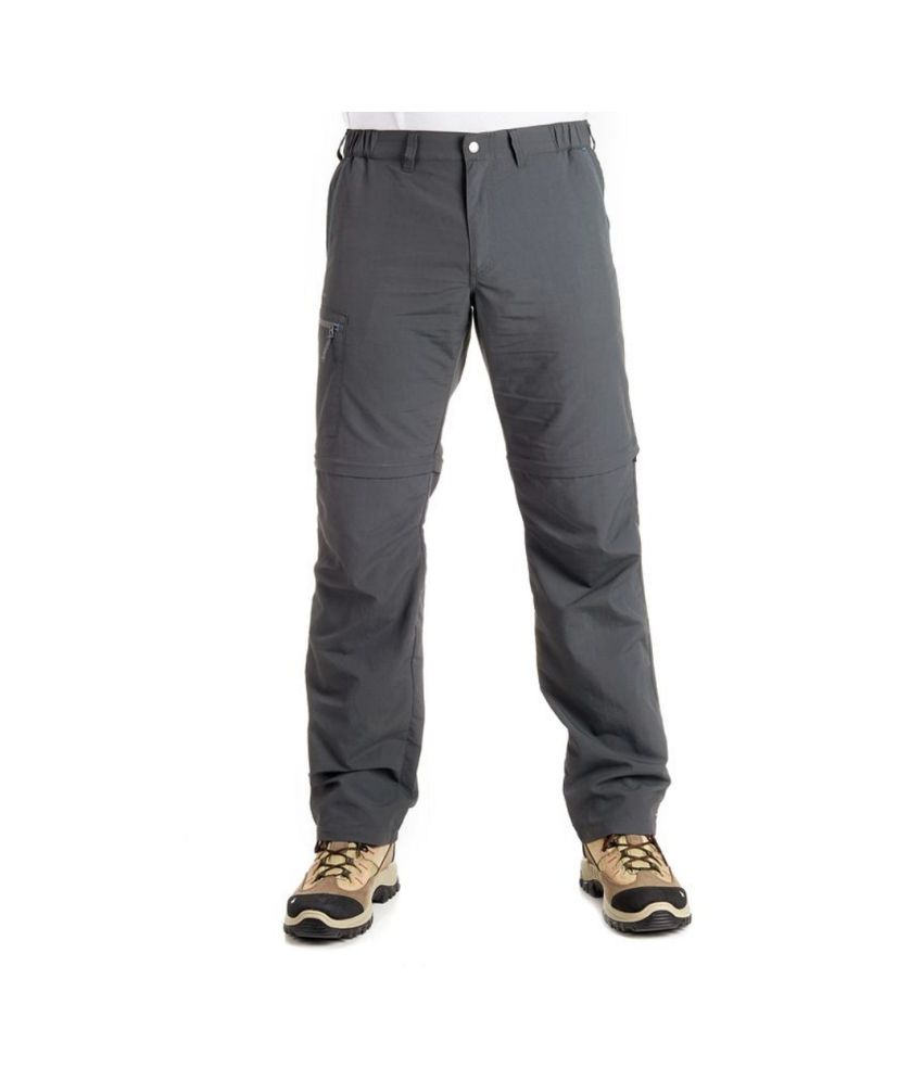QUECHUA Forclaz 50 Men's Hiking Convertible Trousers By Decathlon - Buy ...