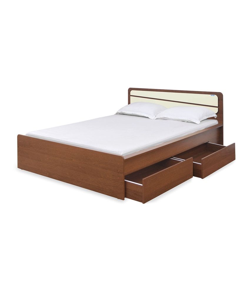 Home By Nilkamal Trendz Queen Size Bed With Drawer Storage Buy