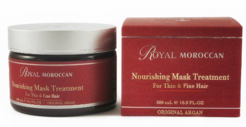 Royal Moroccan Hair Mask Treatment For Thin Fine Hair 16 9oz