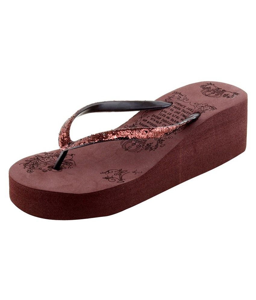 dark brown platforms
