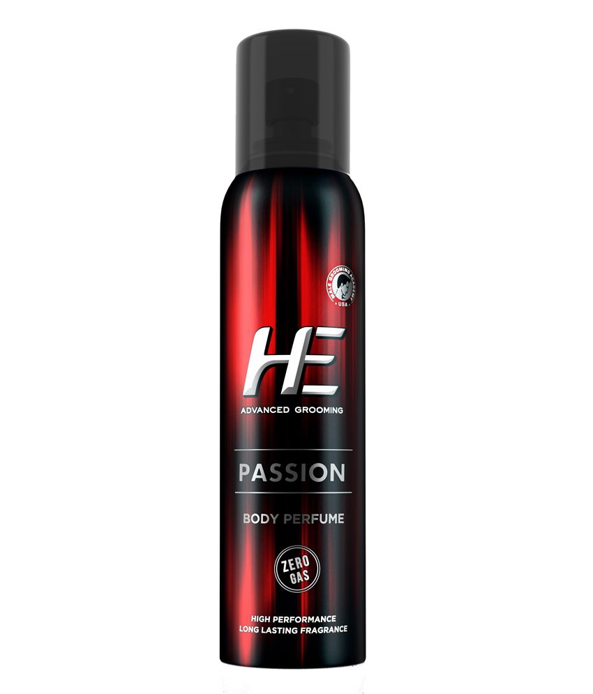 He Advanced Grooming Passion Body Perfume - 122 ml: Buy Online at Best ...