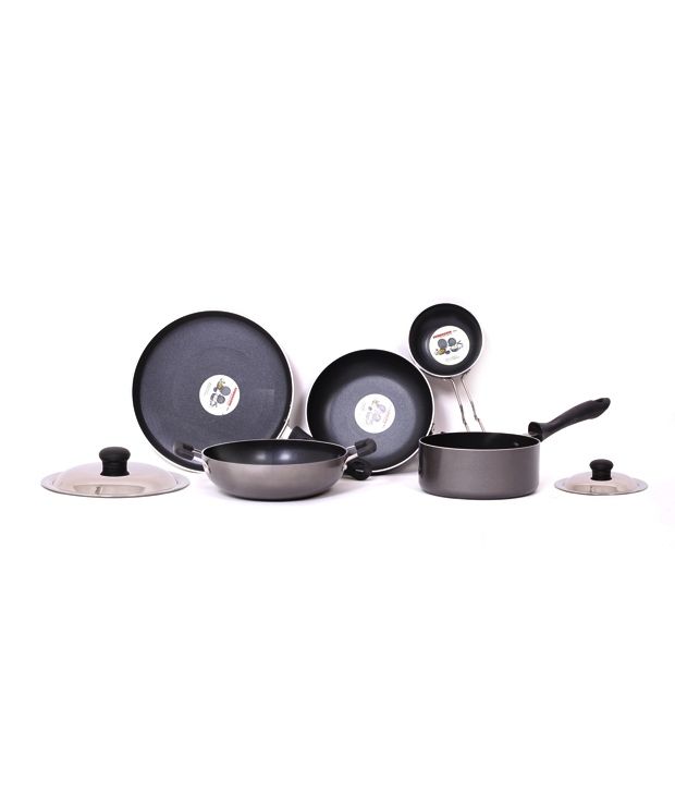 non stick aluminium cookware set