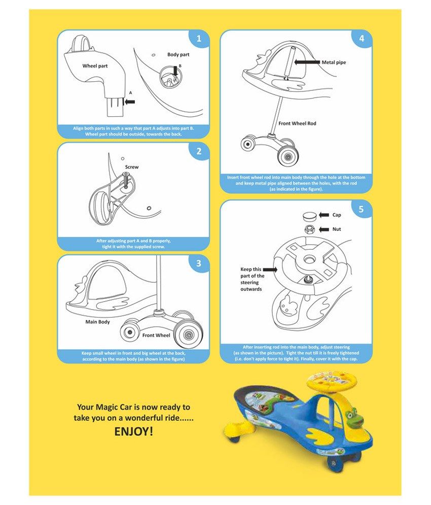 toyzone eco panda magic car spare parts