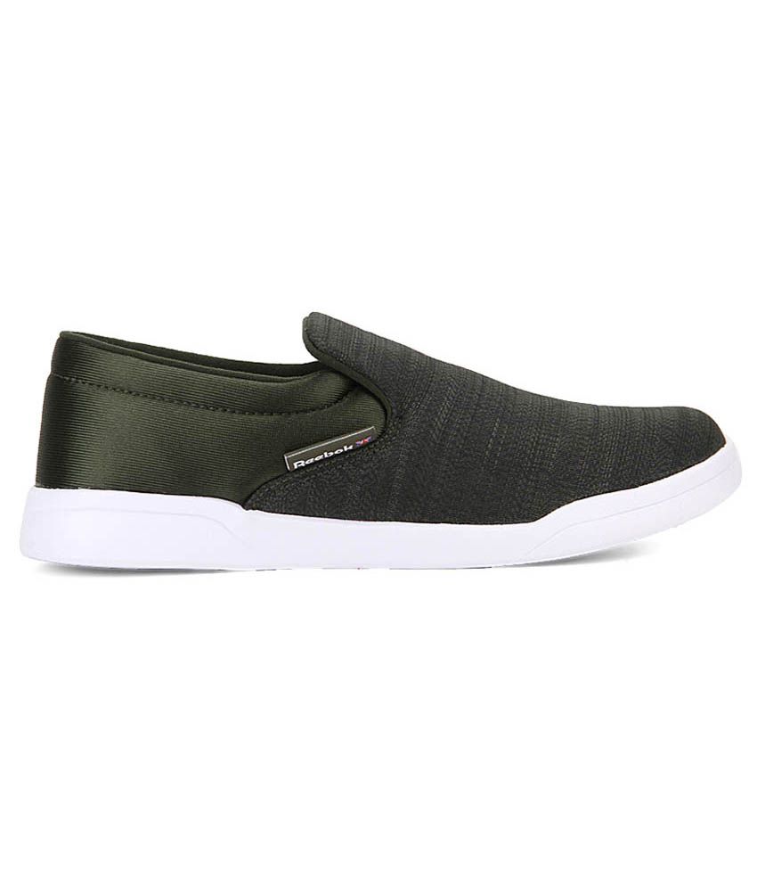 Reebok Green Slip-on Shoes - Buy Reebok Green Slip-on Shoes Online at ...