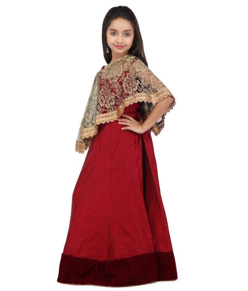 maroon colour ke lehenga