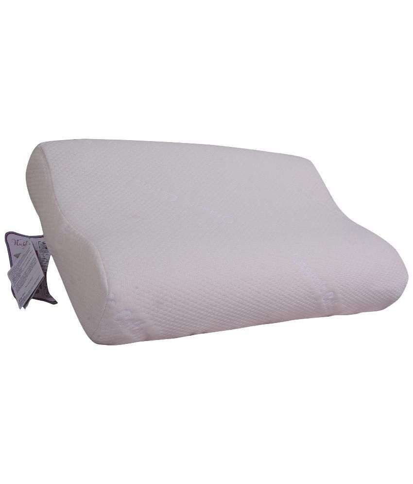 Godrej Interio Visco Neckfine Contour Shape Orthopaedic Pillow Buy