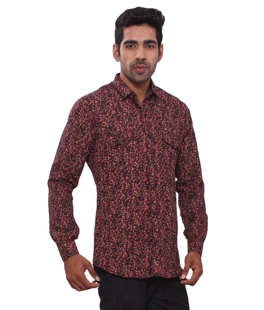 Rajputana Designers Multi Casuals Slim Fit Shirts - Buy Rajputana ...