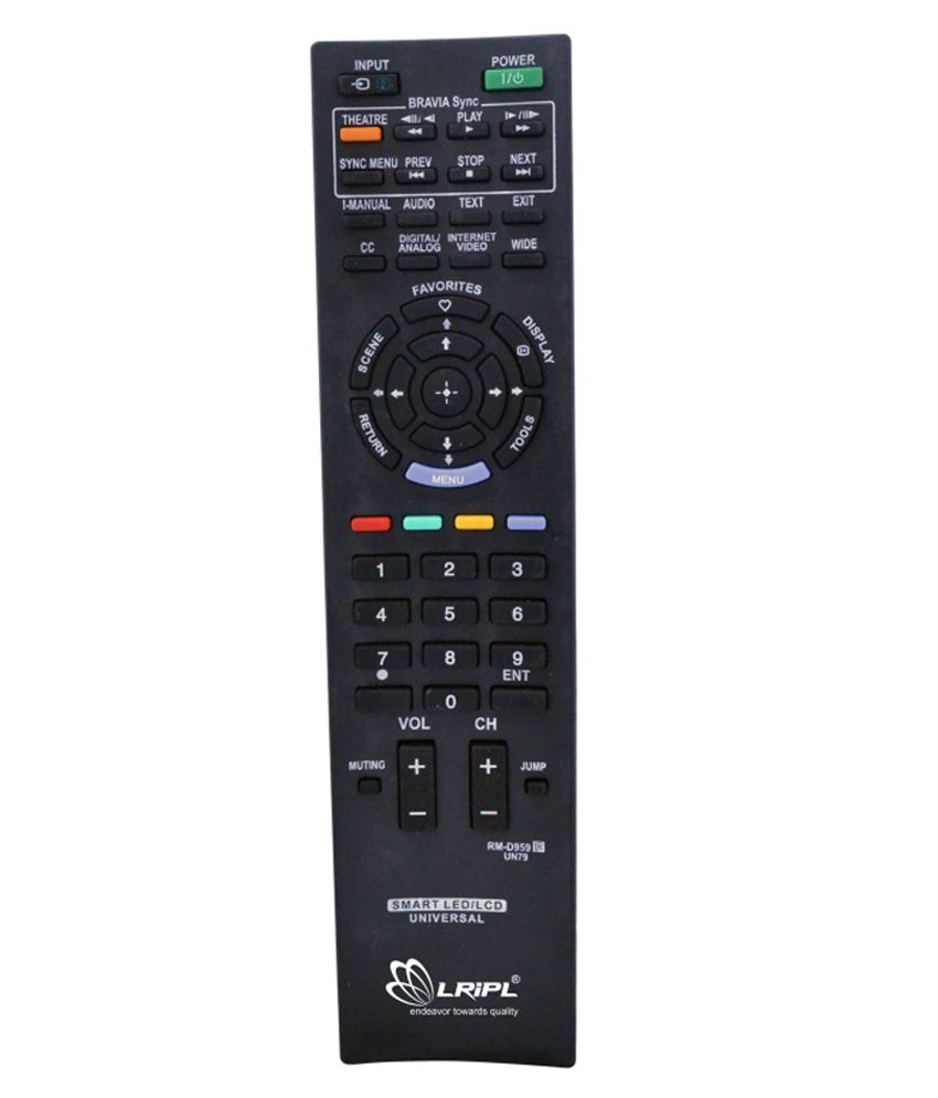 Buy Lripl Remote for Sony LED TV Online at Best Price in India Snapdeal