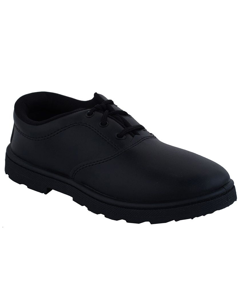 Snug It Black School Shoes For Kids Price in India- Buy Snug It Black ...