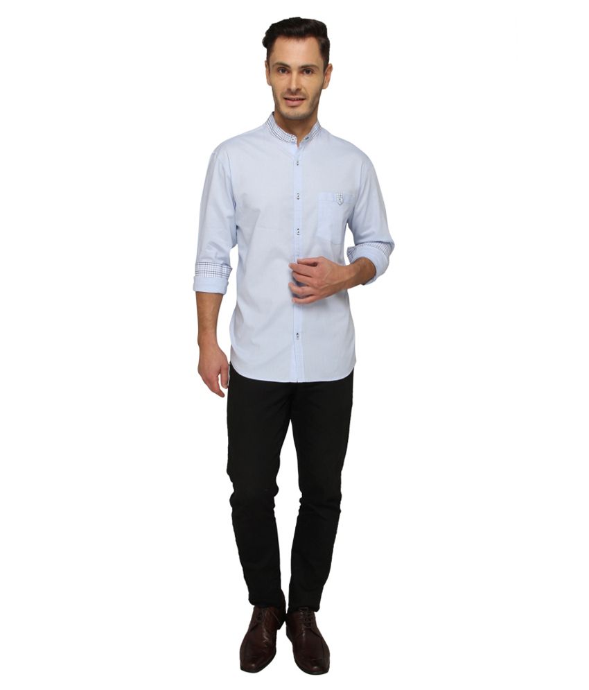Bluvior White Casuals Slim Fit Shirt - Buy Bluvior White Casuals Slim ...