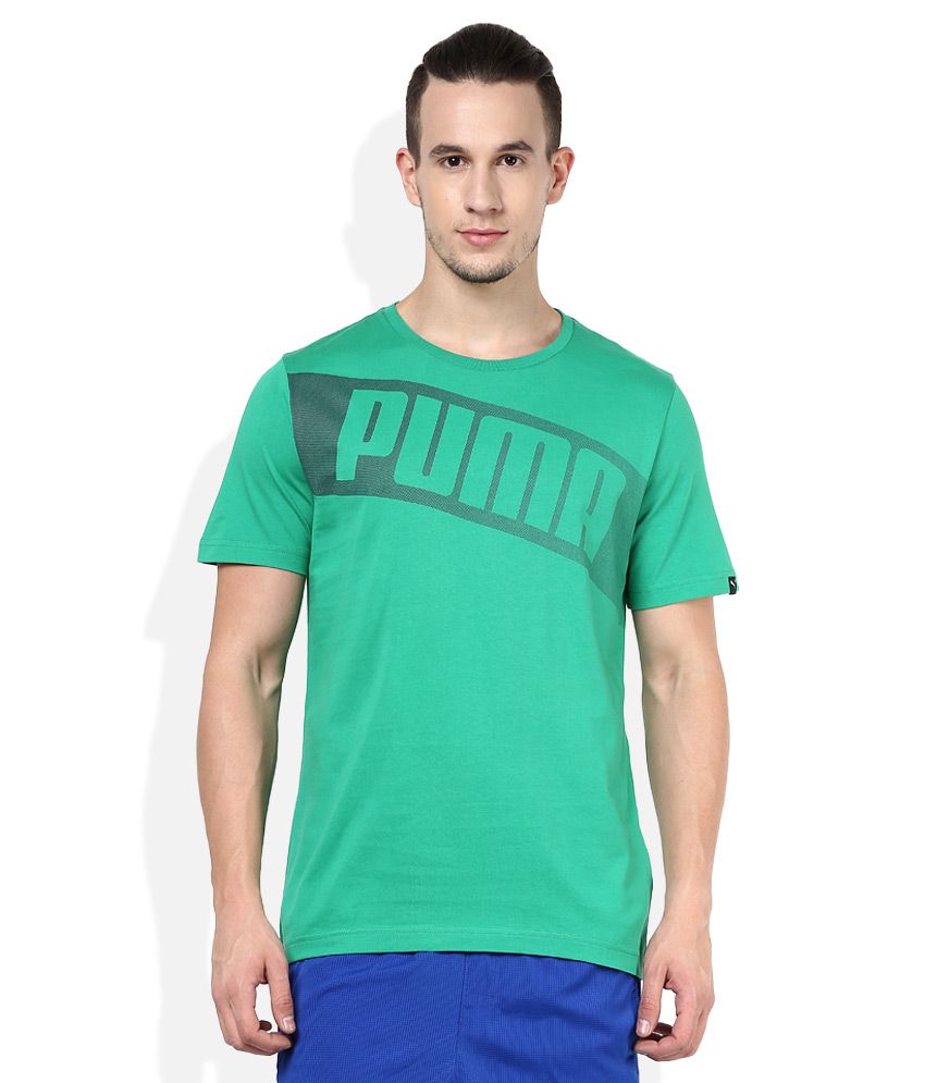 puma round neck t shirt