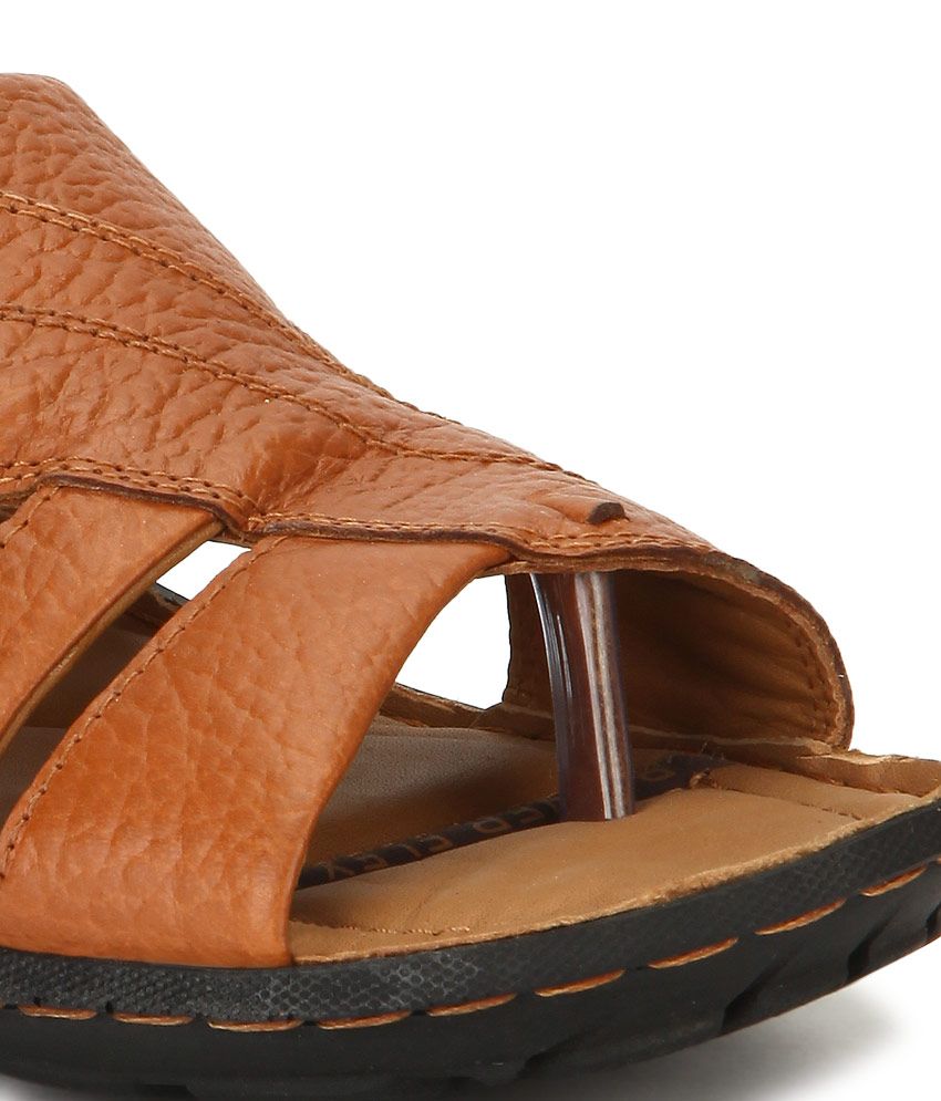 red chief tan slippers